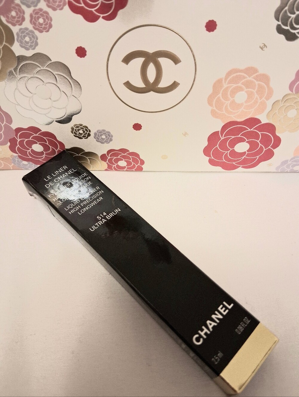 LE LINER DE CHANEL LIQUID EYELINER HIGH PRECISION LONGWEAR- 514 Ultra Brun